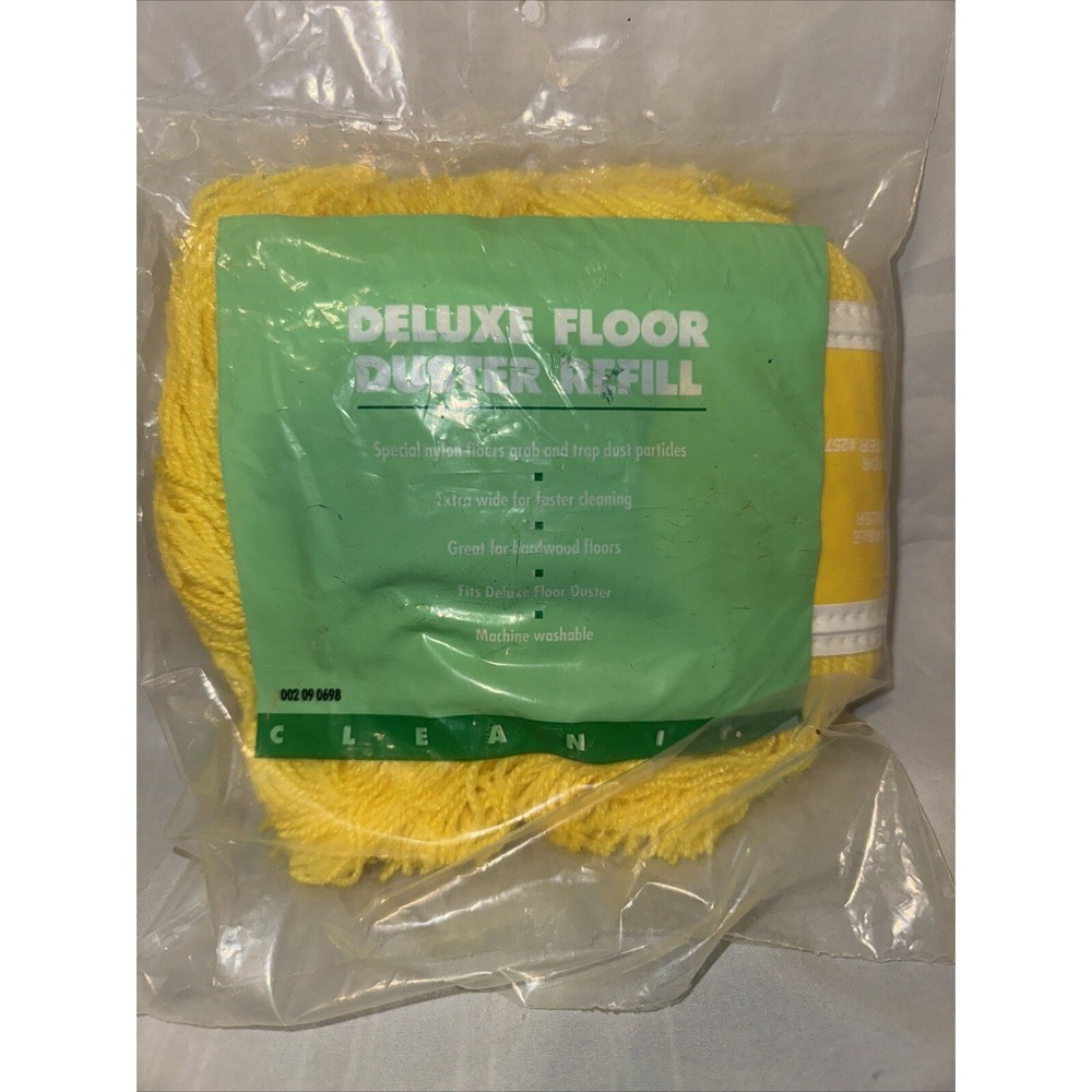 Cleanit Deluxe‎ Floor Duster Mop Head Refill Dayton Hudson Vintage Rare!